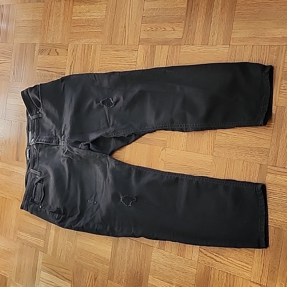 Buffalo Distressed Black Jeans, 14